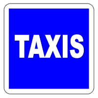 panneau-taxi